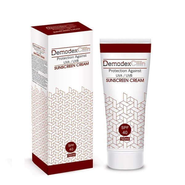 0 کرم ضد آفتاب دمودکسیلین-رز بژ 