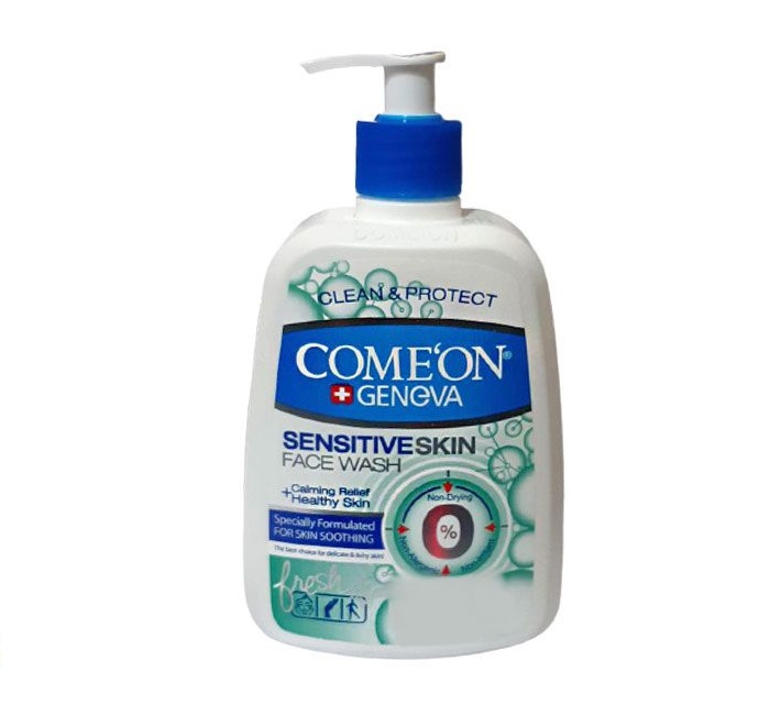 1 ژل شستشوی صورت کامان مخصوص پوست حساس 